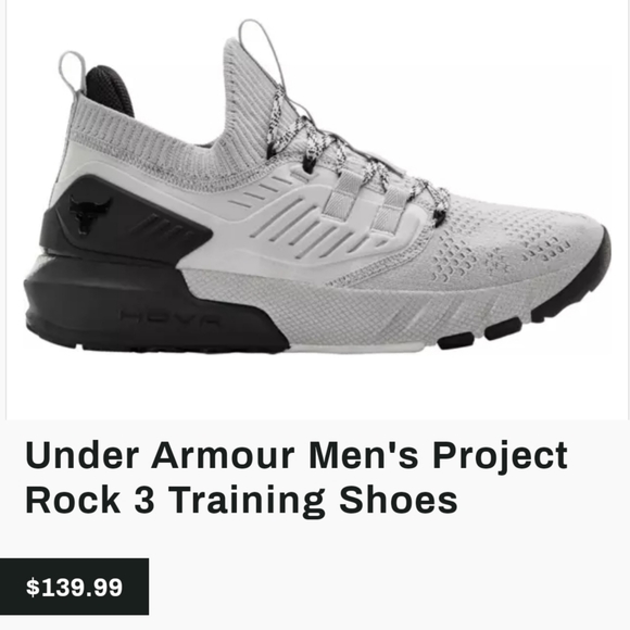 UA Project Rock 3 CNY Trainers - Picture 1 of 12